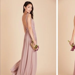 Birdy Grey Jan Bridesmaid Dress Mesh Mauve